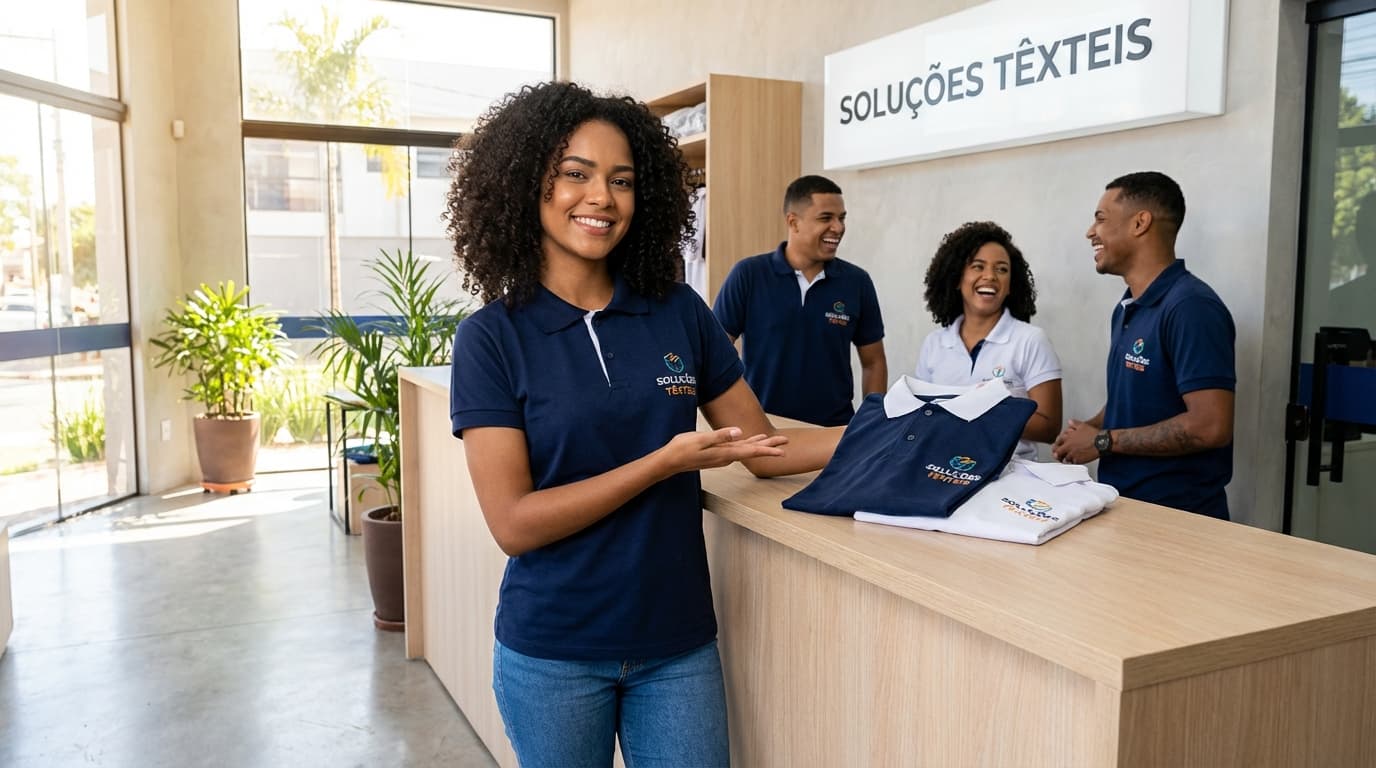 Uniformes para microempresas: como fortalecer sua marca desde o primeiro dia