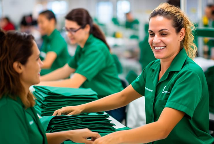 Como os Uniformes Certos Potencializam a Produtividade da Sua Equipe