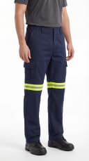 Calça cargo operacional - vista lateral