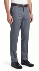 Calça social cinza - vista lateral