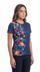 Camiseta sublimada corporativa - vista lateral